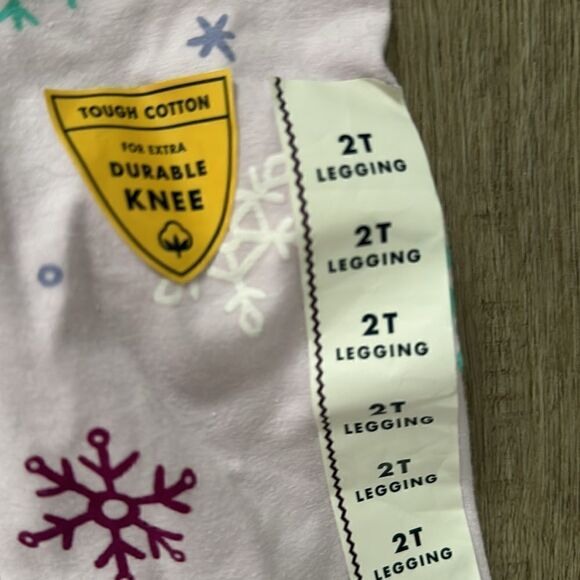 NWT BUNDLE SWEATSHIRT AND LEGGINGS GIRLS 2T - Picture 5 of 5